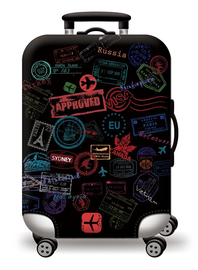 HomarKet Travel Luggage Cover Washable Suitcase Cover Suitcase Protector Anti-scratch Suitcase Cover Fits 18-32 Inch Luggage - Image 1