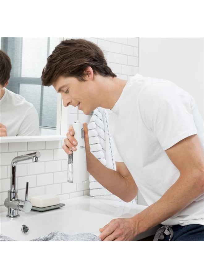 واتربيك جهاز تنظيف الأسنان بالماء اللاسلكي Waterpik Cordless Express مع رأسي تنظيف، يعمل بالبطارية، تصميم محمول، معتمد من ADA - Image 4