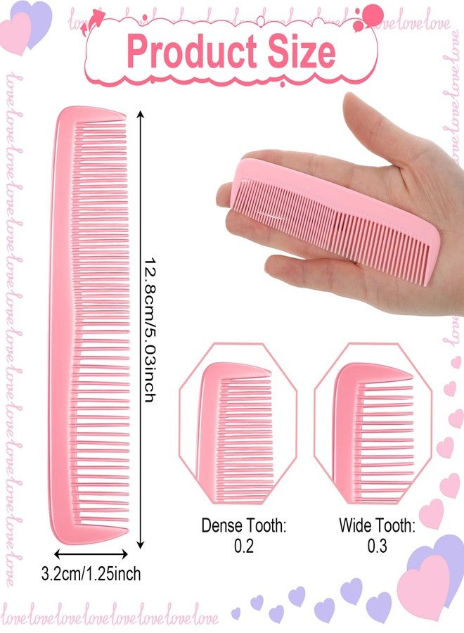 AOZUO 150 Pack Combs Bulk for Women, 6 Colors Plastic Pocket Hair Combs Set Bulk Travel Combs Dual Teeth Design for Styling Homeless Hotel Shelter Nursing Home Charity - Image 2