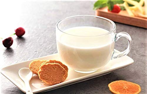 miRim Big Glass Coffee Mug for Milk, Green Tea, Soup (480 ml) - Transparent (2) - Image 4