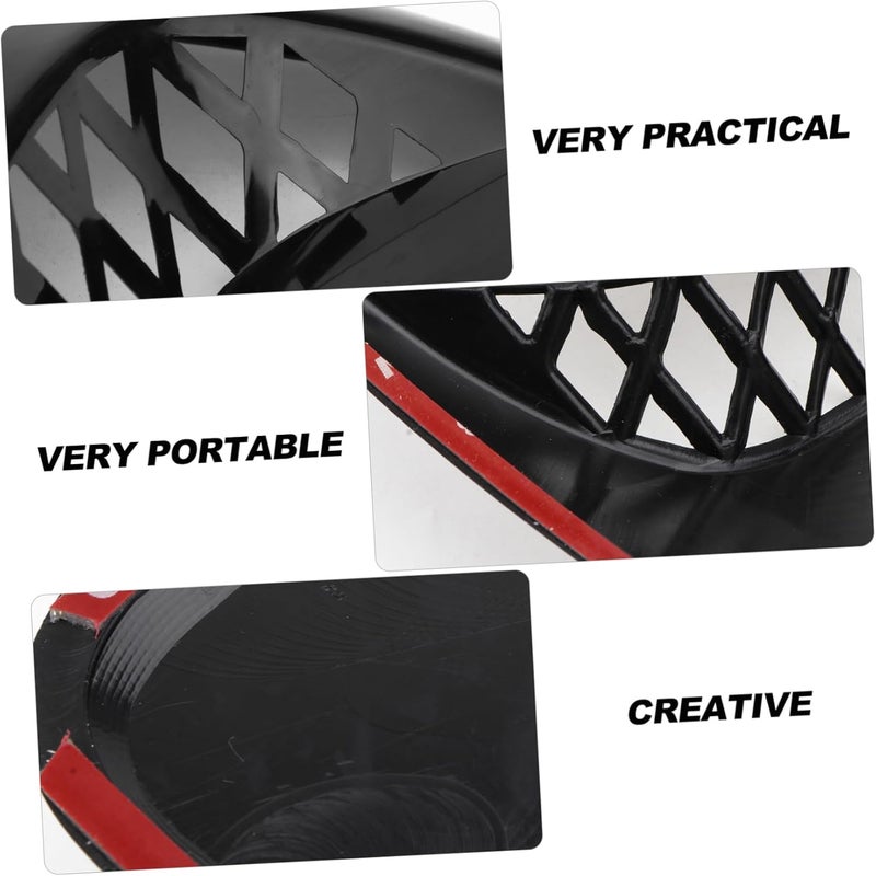 FAVOMOTO Simulated Air Outlet Engine Cover Vent Car Decoration for Enhanced Airflow Easy to Install Adhesive Auto Parts for Hood and Roof - Image 2