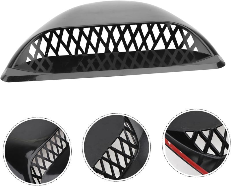 FAVOMOTO Simulated Air Outlet Engine Cover Vent Car Decoration for Enhanced Airflow Easy to Install Adhesive Auto Parts for Hood and Roof - Image 3