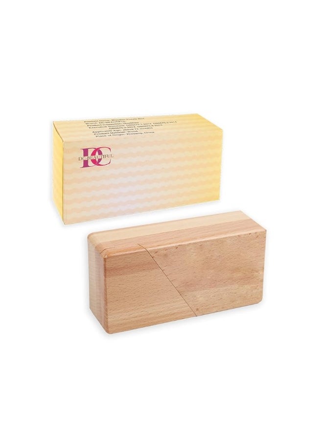 DC-BEAUTIFUL Impossible Puzzle Box 3D Brain Teaser Toy, Original Color Surprise Wooden Magic Box Gift Secret Box for Party Favor Birthday  - Image 3