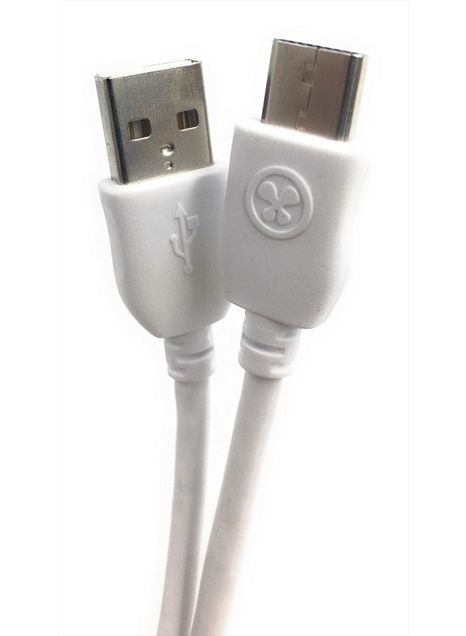 Xcivi USB Charger Cable Cord for Fuhu Tablets Nabi DreamTab, nabi 2S, nabi Jr, Jr. S, XD, Elev-8 (3 FT) - Image 3