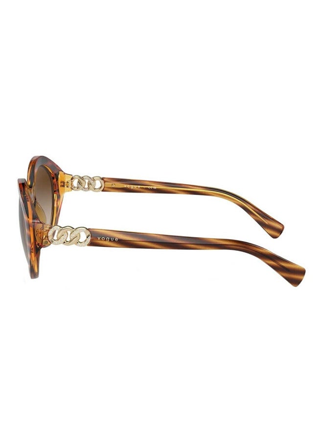 Vogue Full-Rimmed Oval Sunglasses 5576SB,52,1508,13  - Image 3