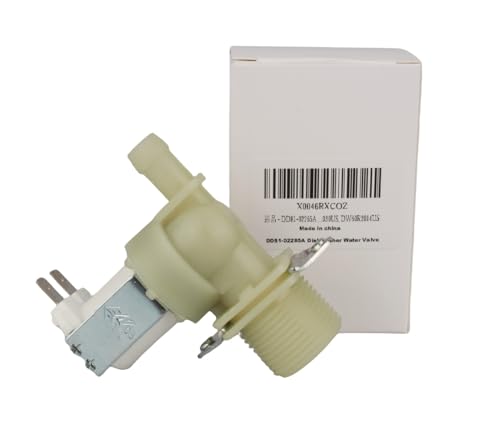 Piumeif DD81-02265A Dishwasher Water inlet Valve fit for Samsung DW80M2020US/AA, DW80R2031US, DW80N3030UW, DW80N3030US, DW60R2014US -Replace 6740000046A 10A50100 inlet valve - Image 5