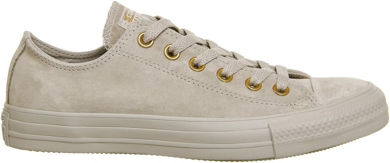 Converse Women's Chuck Taylor All Star Dainty Low Top Sneaker - Charcoal - Image 1