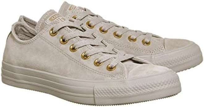 Converse Women's Chuck Taylor All Star Dainty Low Top Sneaker - Charcoal - Image 5