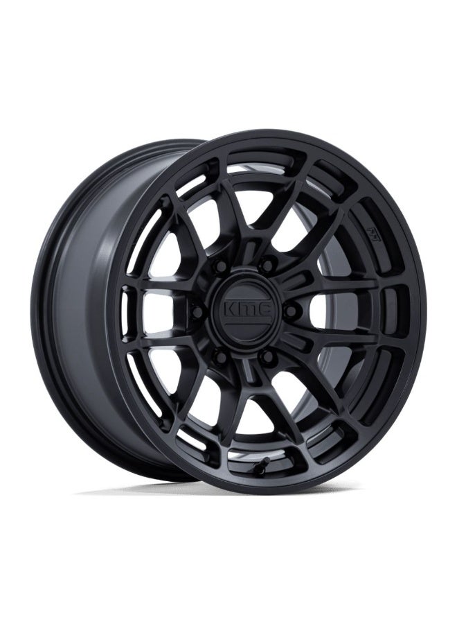 KMC KM732 ARCHER 17X8.5 6X139.7 ET00 CB106.1 MATTE BLACK - Image 1