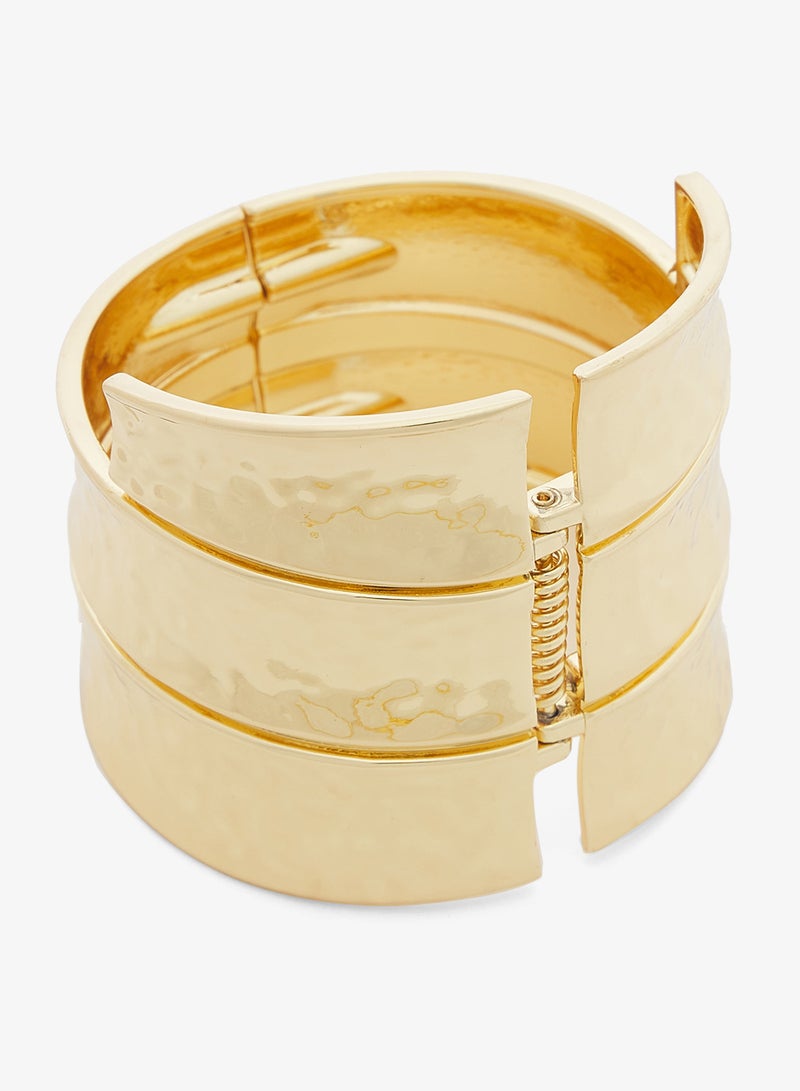 Ginger Golden Metal Cuff - Image 2