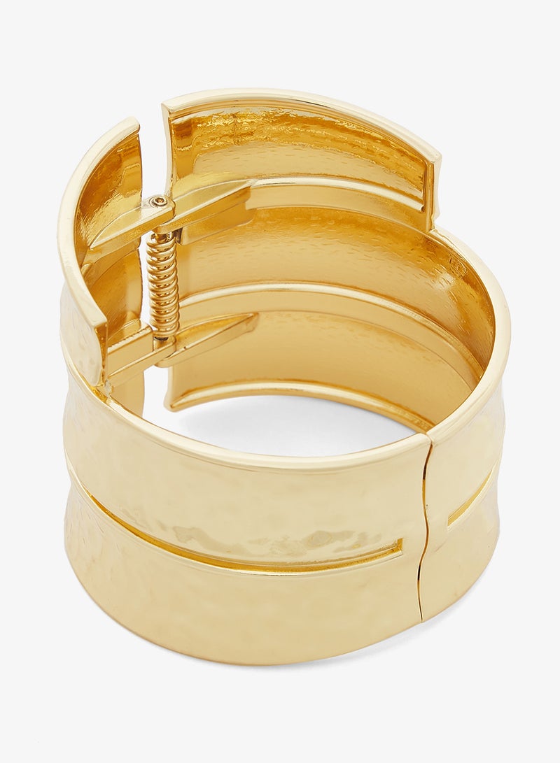 Ginger Golden Metal Cuff - Image 1