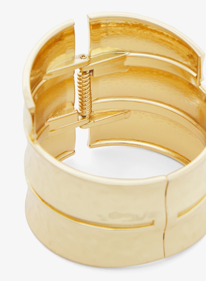 Ginger Golden Metal Cuff - Image 3