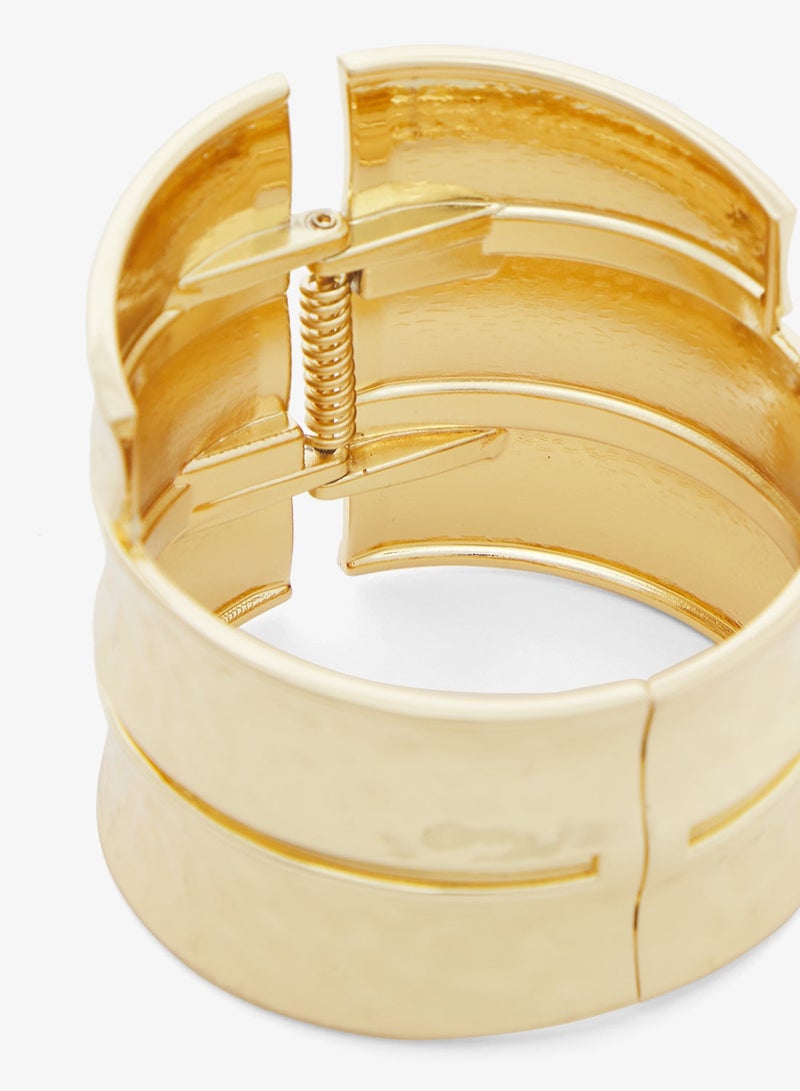 Ginger Golden Metal Cuff - Image 4