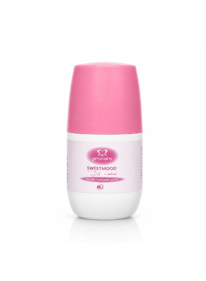 Procare Sweetmood Roll-On Deodorant for Long-Lasting-50 ML Freshness and Protection - Image 1
