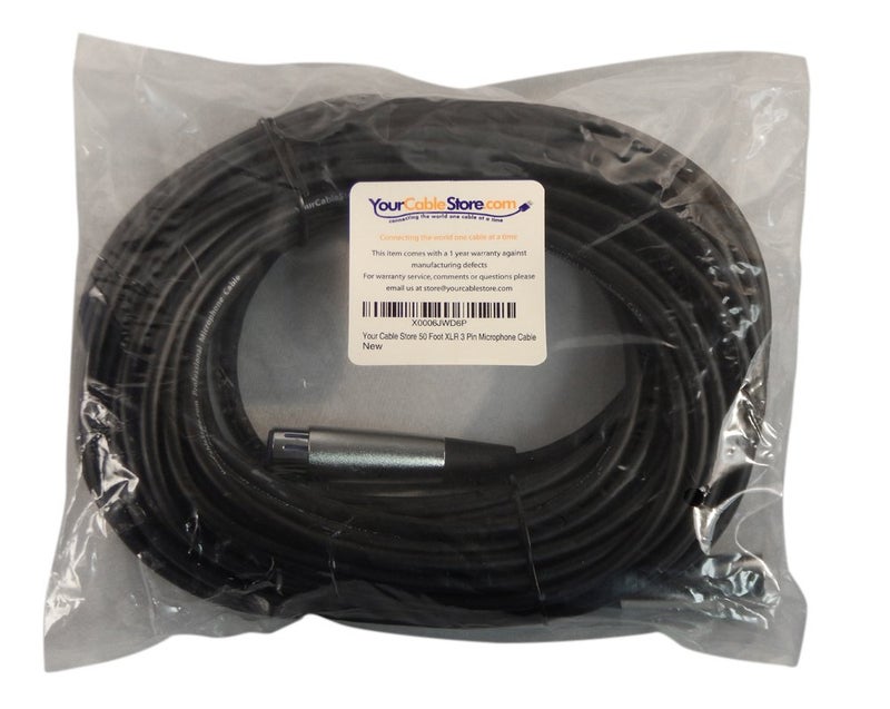 Your Cable Store 50 Foot XLR 3 Pin Microphone Cable - Image 2