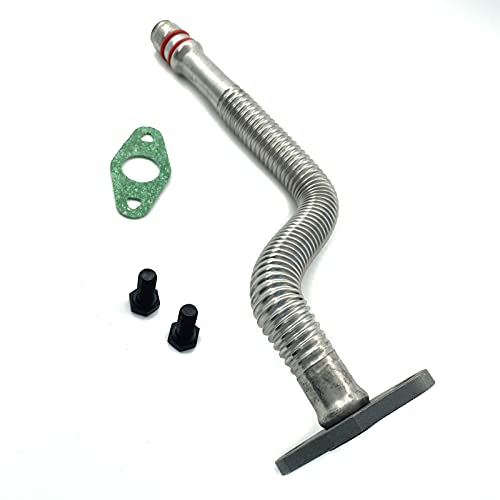 BRGMAX 59L Oil Return Drain Line 5135786AB 3970875 Turbo Oil Return Pipe Tube fits for Dodge Cummins 59L Diesel 2004 2005 2006 2007 - Image 1