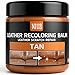 NIUB Leather Recoloring Balm Leather Color Restorer Scratch Repair Leather Paint for Furniture Couches Car Seats Shoes Bags Leather Dye and Restorer Restores Faded and Scratched LeatherTAN - Image 2