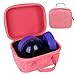 YouKnow Travel Case for Bitzee Hamster Ball Interactive Toy Shockproof Storage with Custom Foam Insert Carry Handle Fits Electronic Pet Toy Dock Only Case Pink - Image 2