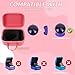 YouKnow Travel Case for Bitzee Hamster Ball Interactive Toy Shockproof Storage with Custom Foam Insert Carry Handle Fits Electronic Pet Toy Dock Only Case Pink - Image 4