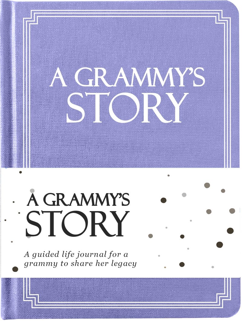 Coco & Lan Grammy's Life Story Journal (Hardcover): A Meaningful Keepsake for Grammy to Share Her Journey & Memories, Book Includes 250+ Prompt Questions, Sentimental Gift for Mother's Day, Birthday, Christmas - Image 1