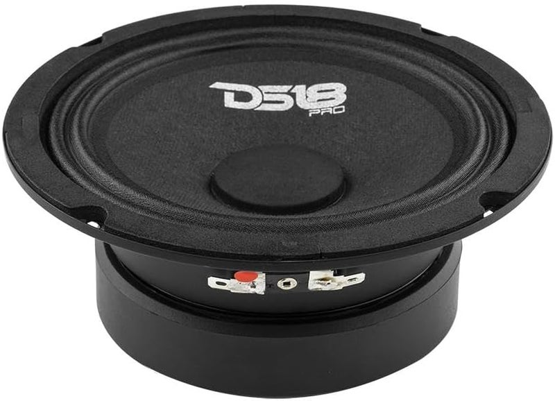 DS18 PRO-GM6SE Loudspeaker - 6.5", Midrange, Sealed Back, 480W Max, 140W RMS, 8 Ohms - Premium Quality Audio Door Speakers for Car or Truck Stereo Sound System - Image 4