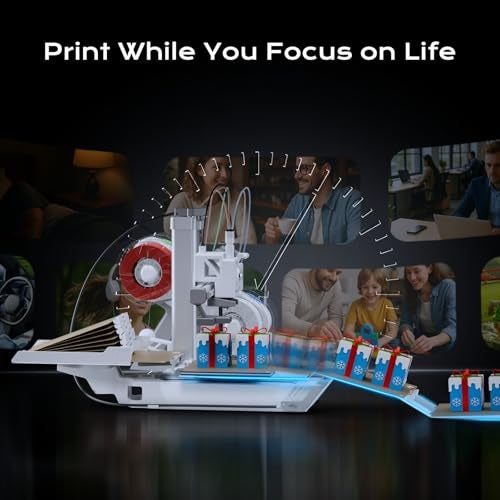Chitu Systems PlateCycler C1M for Bambu Lab A1 Mini, Automatic Build Plate Changer, Includes 4 Hook Textured PEI Plates, Non-Stop Batch Printing System, Secure & Hands-Free - Image 4