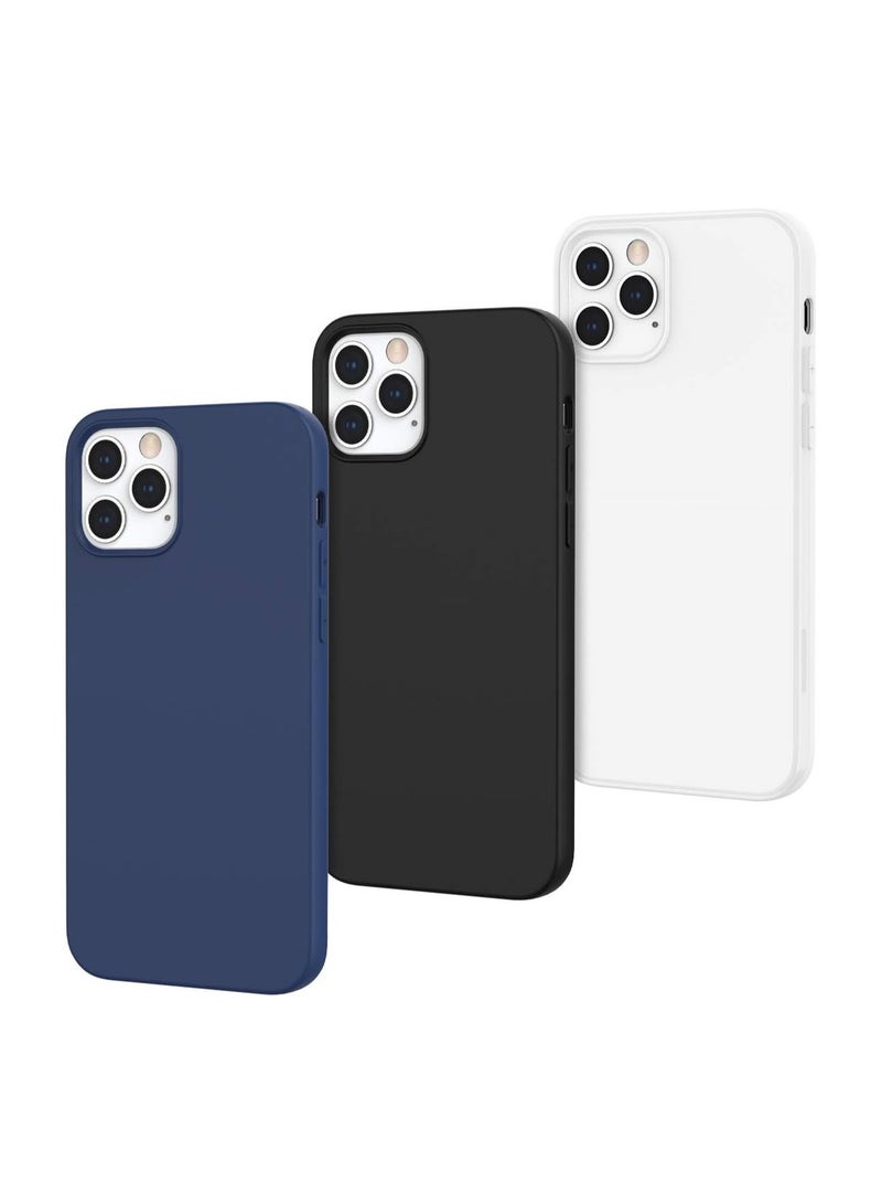 ELTRAZONE Silicone Protective Case Compatible with iPhone 14 Pro Max Soft Liquid Gel Rubber Cover Shockproof Bumper Anti-Scratch Anti-Fingerprint Anti-Drop Slim Cover for iPhone (for iPhone 14 Pro Max) - Image 2