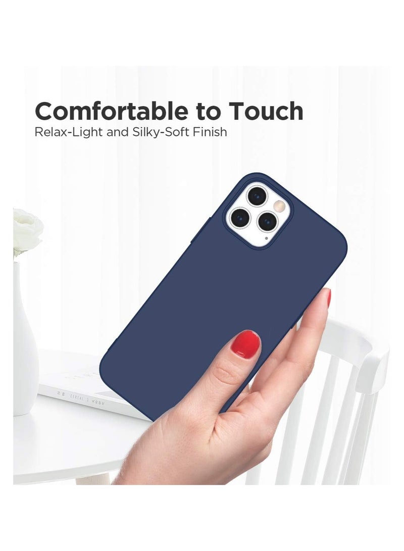 ELTRAZONE Silicone Protective Case Compatible with iPhone 14 Pro Max Soft Liquid Gel Rubber Cover Shockproof Bumper Anti-Scratch Anti-Fingerprint Anti-Drop Slim Cover for iPhone (for iPhone 14 Pro Max) - Image 4