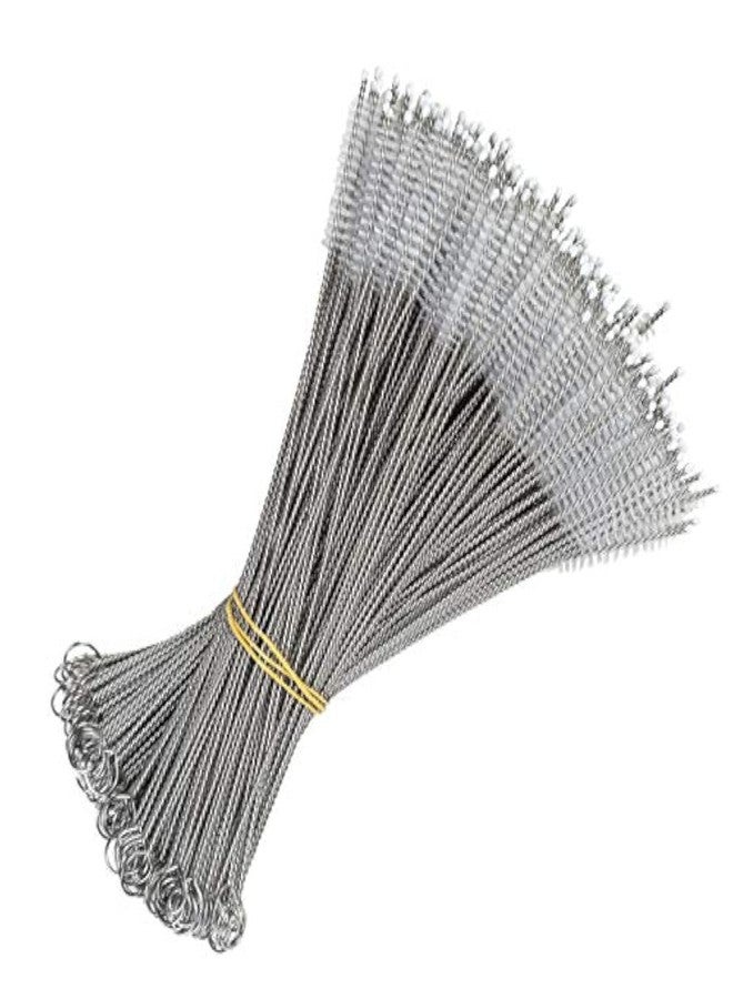 Sunwinc Drinking Straw Brush-50 Pack, 90" x 8 mm Cleaner Brush for Stainless Steel Straws and Cleaning Brush for Smoothie Straws. Reusable Washable Dishwasher Safe - Image 1