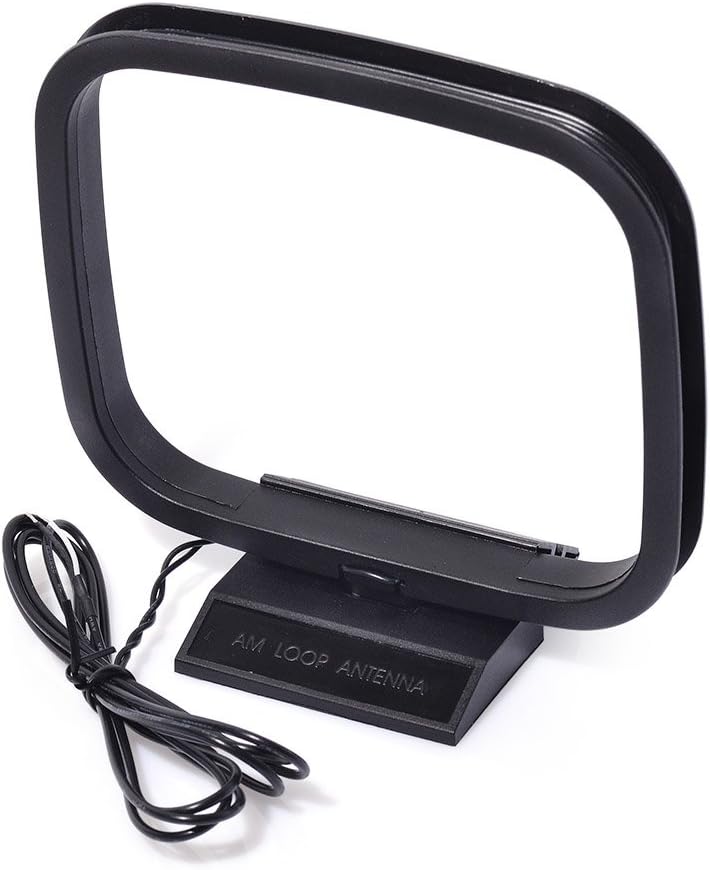 BINGFU AM Loop Antenna with 2 Pin Bare Wire Compatible with Pioneer Onkyo Yamaha Marantz Pyle Indoor Radio Bluetooth Home Stereo Receiver AV Audio Video Home Theater Receiver Power System - Image 5
