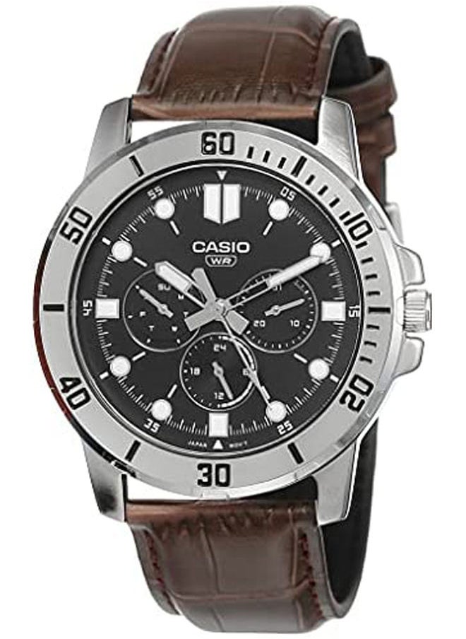 CASIO Rubber Chronograph Watch MTP-VD300L-1EUDF  - Image 1