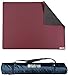 BOARD GAME TABLES.COM Board Game Playmat 25x4Thick Super CushionedStitched EdgeWater Resistant with Carrying Case for Tabletop Board Games Card Games RPG Games Small Burgundy - Image 2
