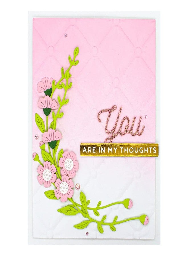 Spellbinders 3D Embossing Folder 5.5"X8.5" - Tufted - Image 5