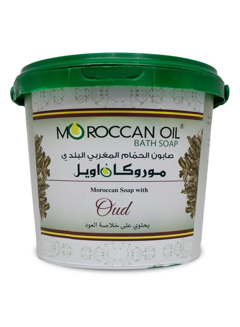موروكان أويل صابون حمام زيت العود المغربي 850 جرام