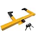 KAYCENTOP Wheel Lock Clamp Security Tire Lock Anti Theft for Max 155 inch Tire Width Universal Car Wheel Lock for Trailers SUV Boats Motorcycles Golf Cart YellowBlack - Image 2