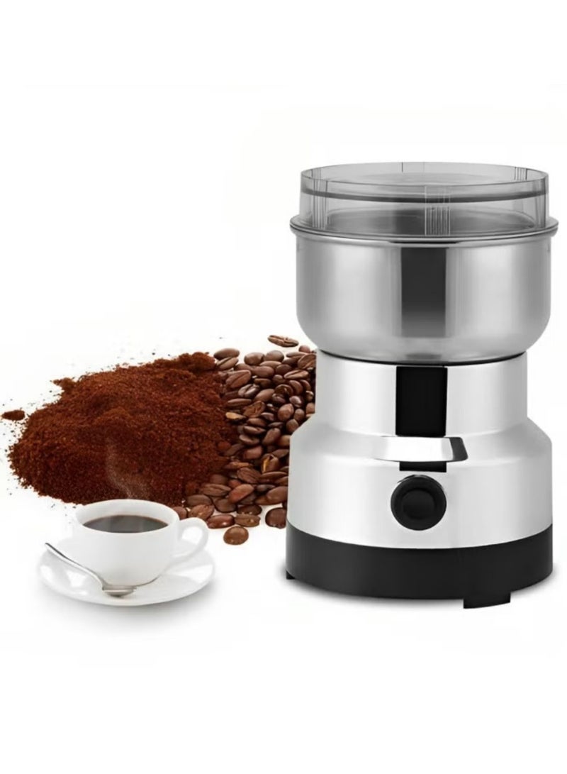 دينكس مطحنة قهوة صغيرة محمولة من الستانلس ستيل, مطحنة كهربائية متعددة الوظائف - Image 3