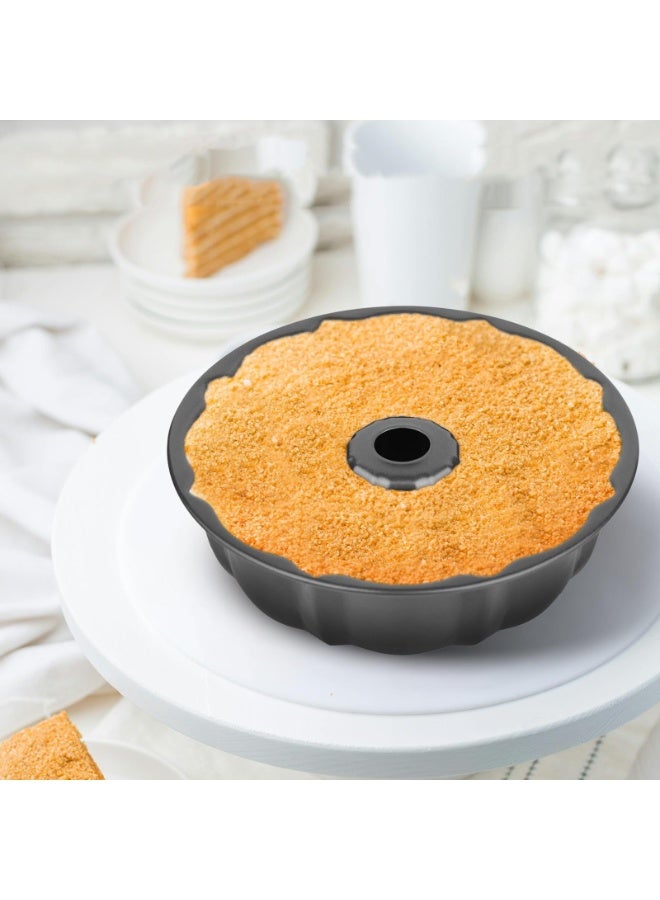 قالب كعكة من الفولاذ الكربوني المقاوم للالتصاق لخبز الكعك الصغير والبراوني (24 سم) - Image 5