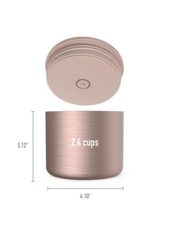 Bentgo Stainless Steel Insulated Food Container - Rose Gold  - Image 5