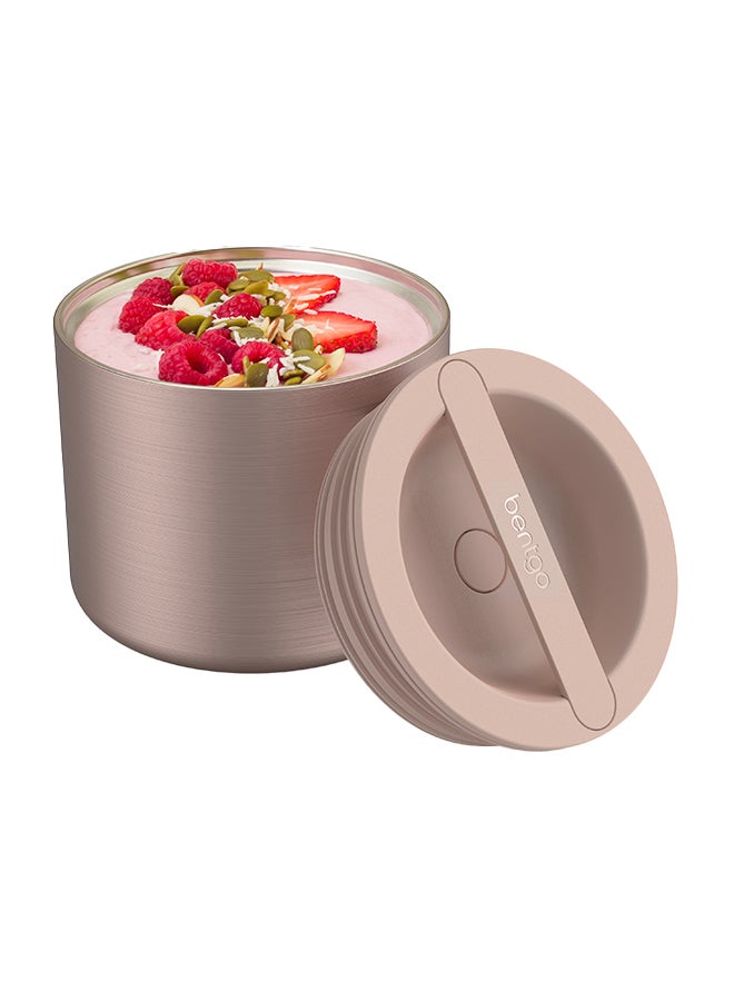 Bentgo Stainless Steel Insulated Food Container - Rose Gold - Image 1