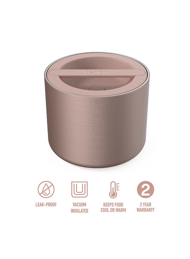 Bentgo Stainless Steel Insulated Food Container - Rose Gold - Image 3