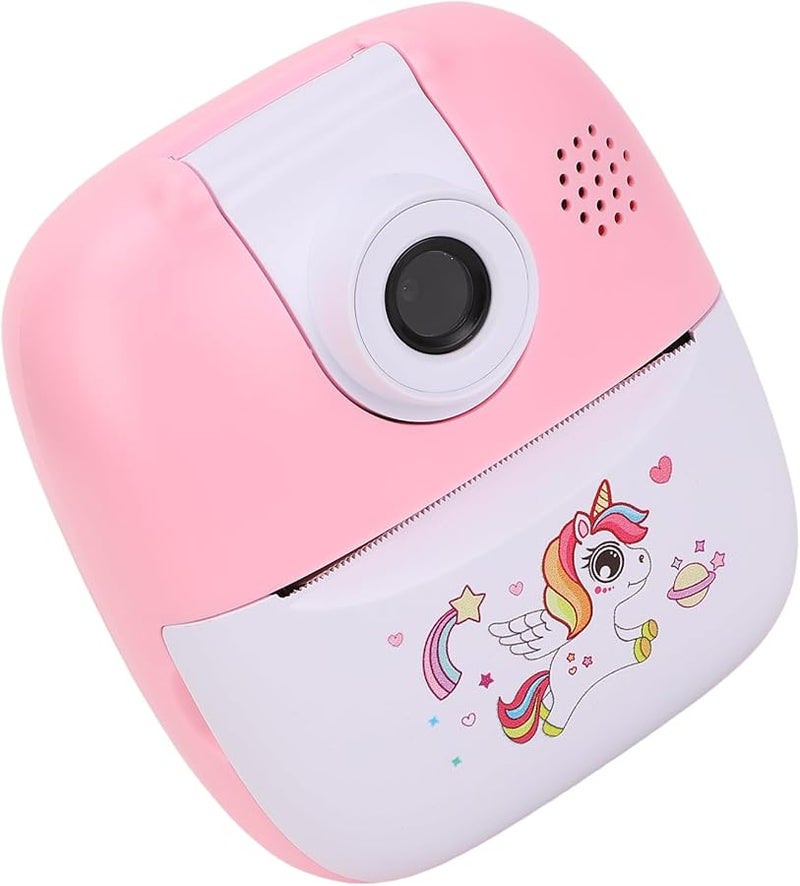 Instant Print Camera 24MP Selfie Digital Camera with 180 Degree Rotation Lens and Music Player - Image 2