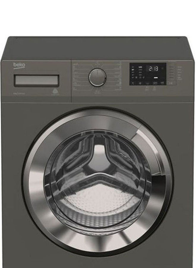 Beko Automatic washing machine 1000 rpm Digital screen - Large door - Chrome Express 7 kg WTV 7512 XMCI Grey - Image 3