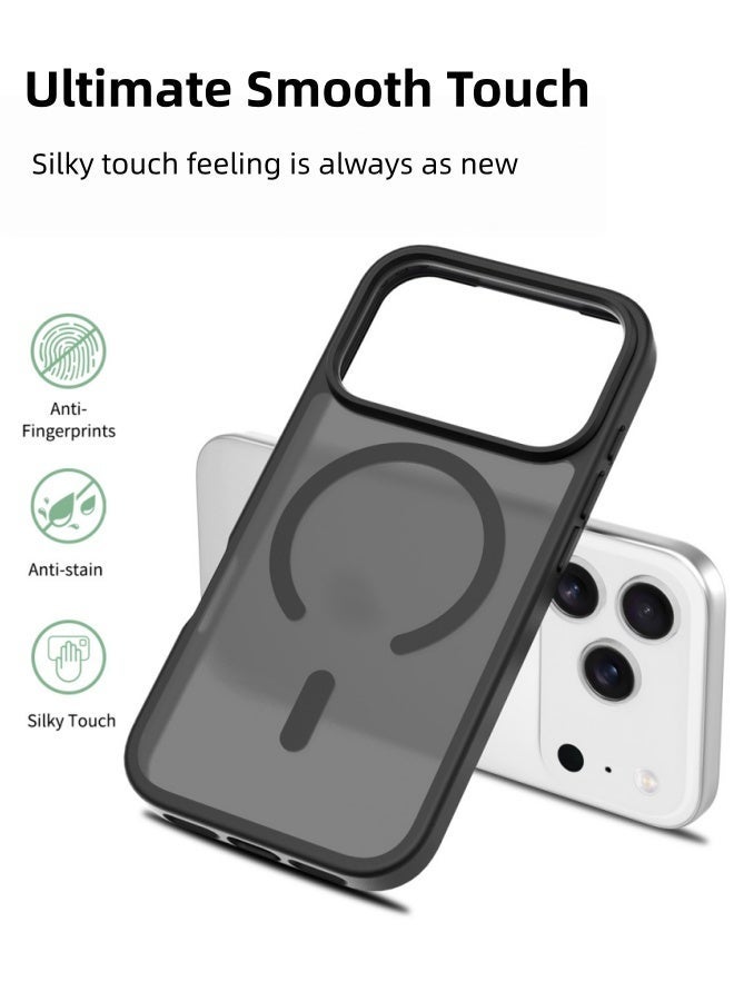 BESTPEAK iPhone 17 Pro Max Case 2-Pack (Black/White) | Matte Shockproof Cover | Magsafe Compatible | Camera Protection - Image 5