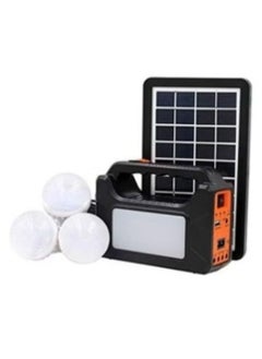 Cady One Solar Powered Lighting System With Battery And Solar Powered Lights ,Black  - Image 1