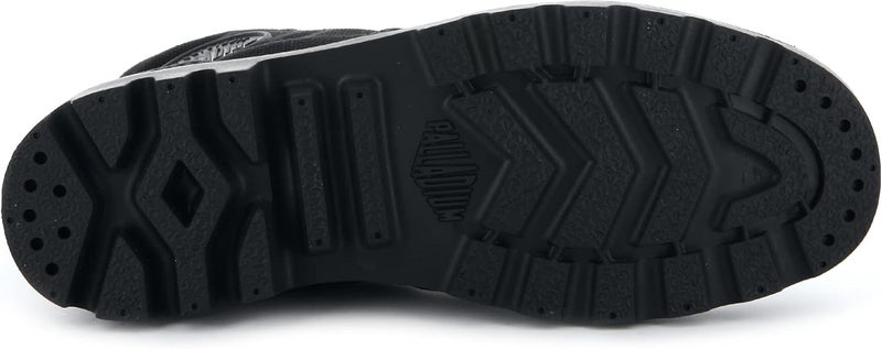 PALLADIUM حذاء بالاديوم بامبا هاي للرجال بارتفاع عالٍ في اللون الأسود - Image 5