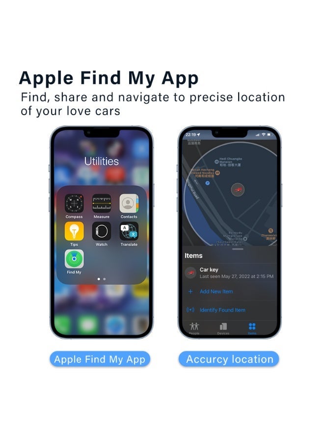 OBD Car GPS tracker Find My App finder Apple Find My location system vehicle Smart car key tracking device locator Exactly locate your car position Never need to recharge - Image 4