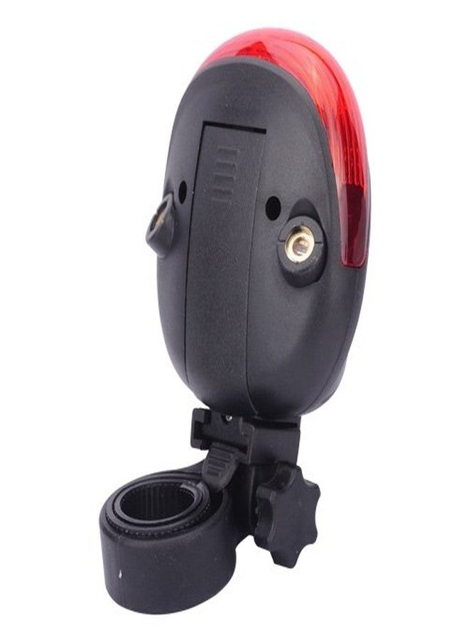 Tiny Deal SL-116 5-LED 7 Flashing Modes 2-Laser Red Light Bike Bicycle Laser Safety Tail Light Black and Red - Image 4