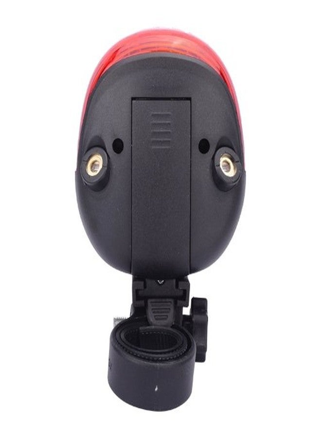 Tiny Deal SL-116 5-LED 7 Flashing Modes 2-Laser Red Light Bike Bicycle Laser Safety Tail Light Black and Red - Image 3