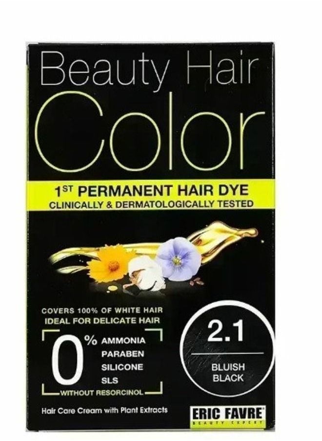 Eric Favre - Eric Favre Beauty Hair Color 2.1 Bluish Black - Image 1