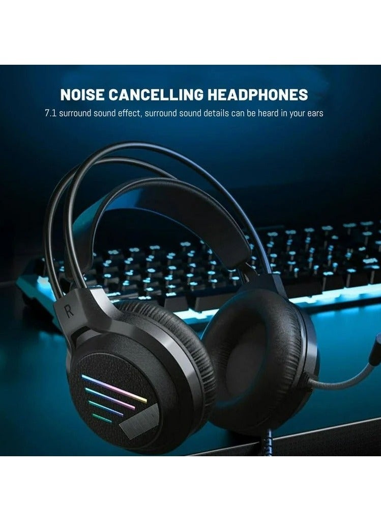 Celebrat GM-2 Wired Gaming Headset with High-Quality Sound Adjustable Headband and Built-in Microphone - Image 5